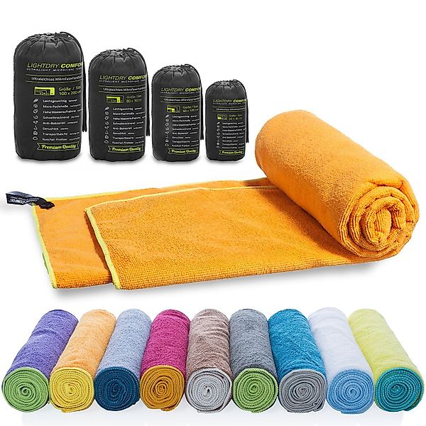 LightDry Reisehandtuch Backpack Mikrofaser Sporthandtuch, Sport, günstig online kaufen