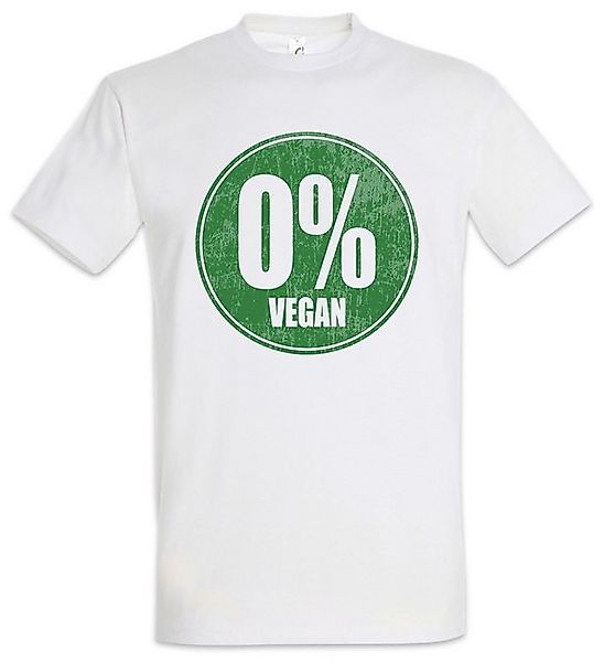 Urban Backwoods Print-Shirt 0% Vegan Herren T-Shirt No Not Anti Meat Fleisc günstig online kaufen