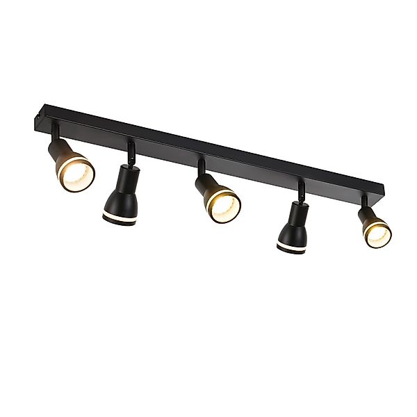 ZMH Deckenstrahler 5-Flammig Deckenlampe Einstellbar Metall günstig online kaufen