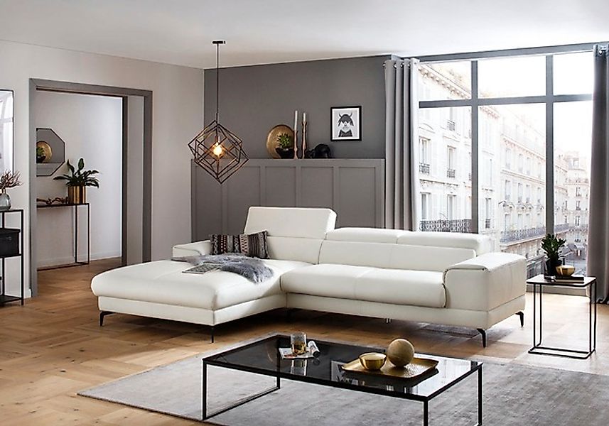 W.SCHILLIG Ecksofa »piedroo, Designsofa mit tollem Sitzkomfort, L-Form«, Ko günstig online kaufen