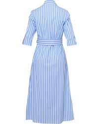 Highmoor Hemdblusenkleid Langes Streifen-Kleid günstig online kaufen