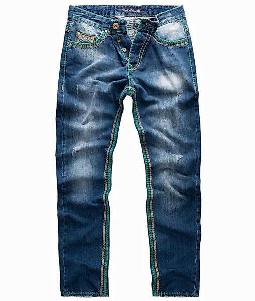 Rock Creek Straight-Jeans Herren Jeans dicke Nähte RC-2369 günstig online kaufen