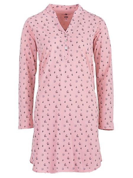 zeitlos Nachthemd Nachthemd Langarm - Schmetterling günstig online kaufen