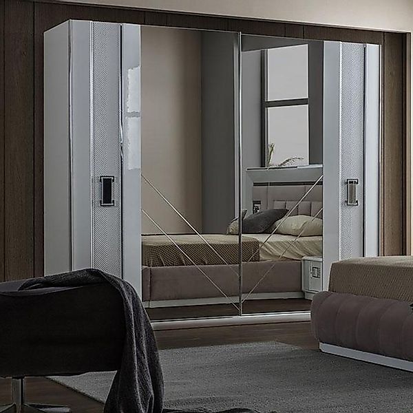 JVmoebel Kleiderschrank Designer Schlafzimmer Kleiderschrank Luxus Modern S günstig online kaufen