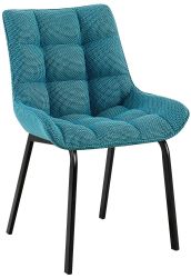 CLP Esszimmerstuhl Saranda Stoff, stilvoller Polsterstuhl, günstig online kaufen