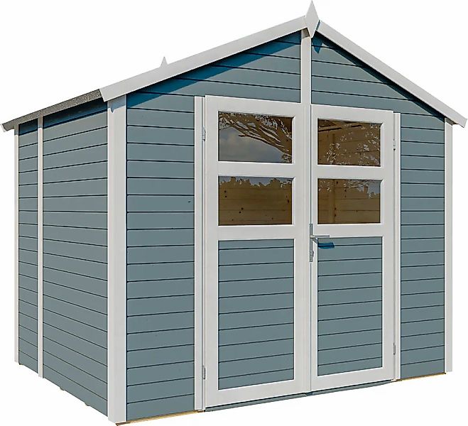 KONIFERA Gartenhaus "Visby 3" Inklusive Fussboden, in 4 Größen und 2 Farben günstig online kaufen