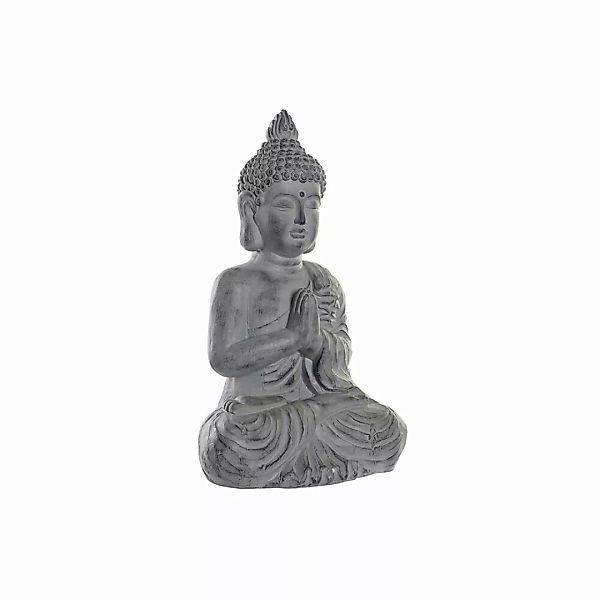 Dekorative Gartenfigur Dkd Home Decor Grau Buddha Harz Magnesium (38,8 X 26 günstig online kaufen