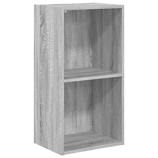 vidaXL Bücherregal Grau Sonoma 40x30x77 cm Holzwerkstoff 857863 günstig online kaufen