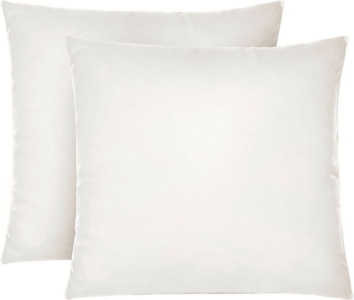 Biberna Kissenbezug Michi Feinjersey mit Reißverschluss, (2 Stück), verschi günstig online kaufen