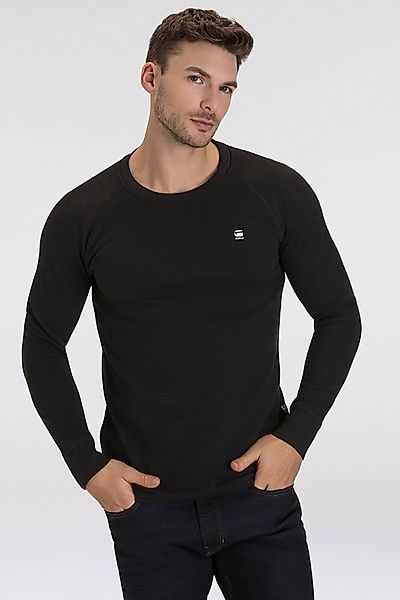 G-STAR Sweater Jirgi mit Label-Detail auf der Brust günstig online kaufen