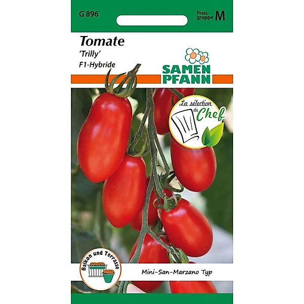 SAMEN PFANN Tomate San Marzano Trilly F1 günstig online kaufen