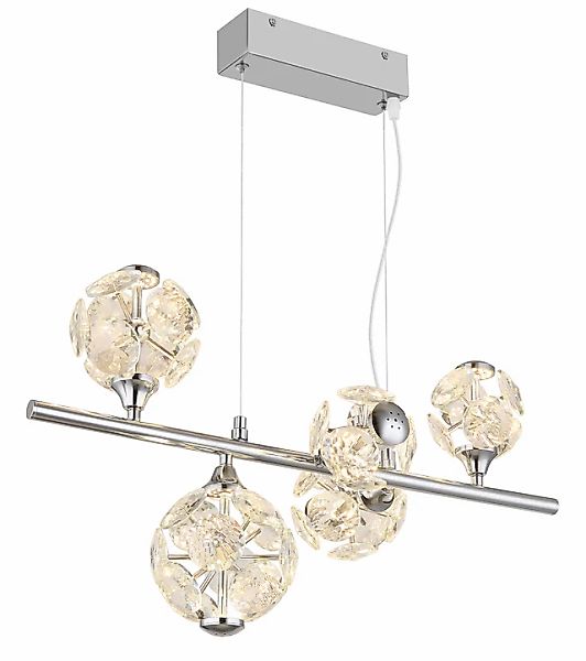 GLOBO LIGHTING Hängeleuchte »VIRINA« LED-Modul 1 Stk. Warmweiß Hängelampe E günstig online kaufen