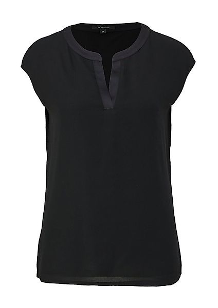 Comma T-Shirt Basic mit Tunika-Ausschnitt günstig online kaufen
