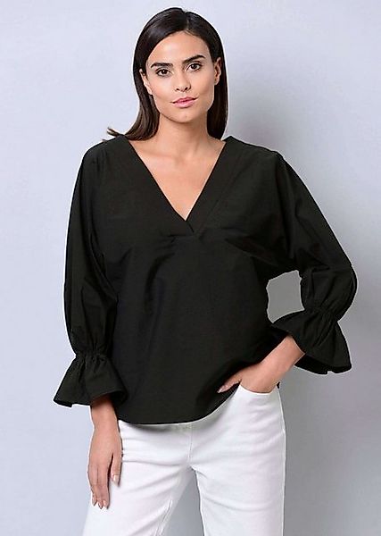 Alba Moda Hemdbluse Oversizedbluse mit Volant günstig online kaufen