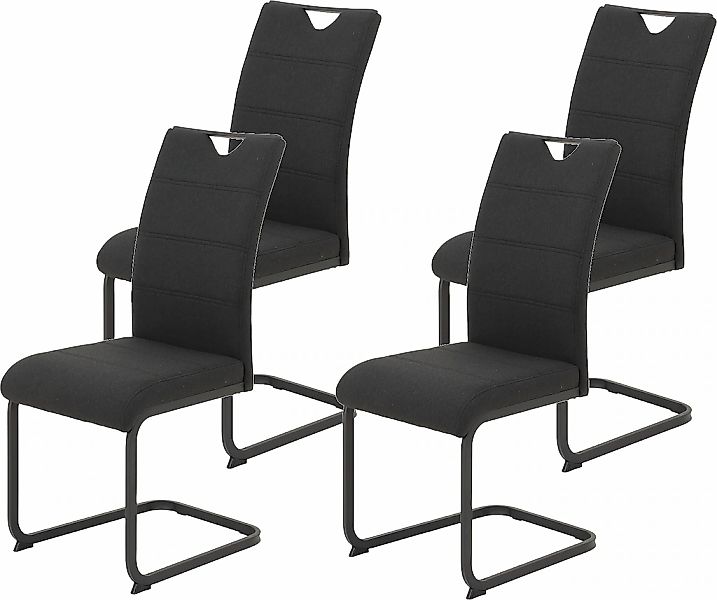 HELA Freischwinger "MARS Esszimmerstuhl BESTSELLER" (Set) 4 Stk. Webstoff r günstig online kaufen