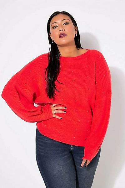 Studio Untold Strickpullover Pullover oversized Zierperlen günstig online kaufen