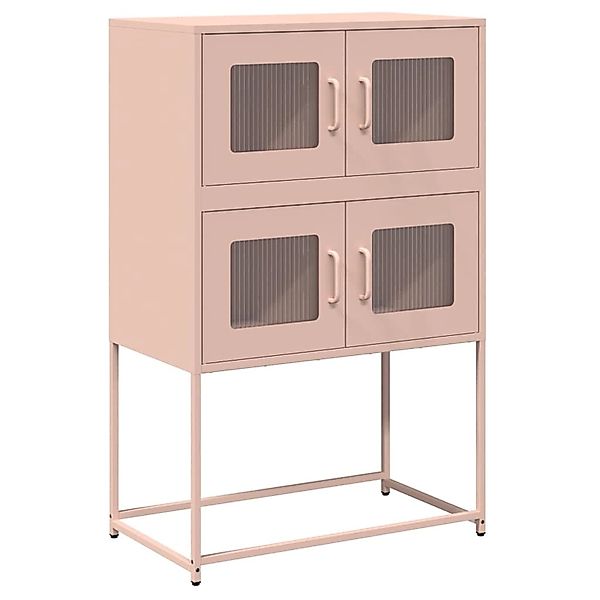 vidaXL Highboard Rosa 68x39x107 cm Stahl 853345 günstig online kaufen