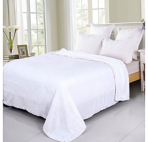 Wolldecke / 150x200cm / Kuscheldecke / Schlafdecke / Uni, Brilliant, Kusche günstig online kaufen