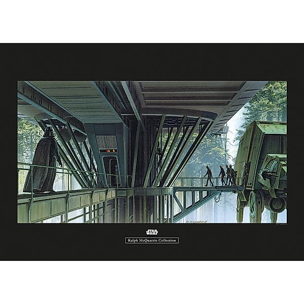 Komar Wandbild Star Wars Dock 70 x 50 cm günstig online kaufen