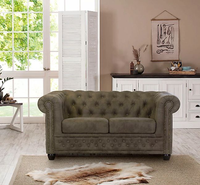 Home affaire Chesterfield-Sofa "Rysum" günstig online kaufen