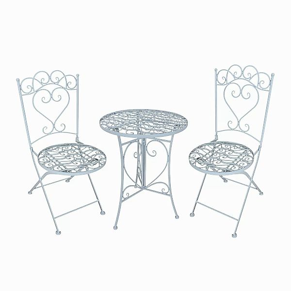 HTI-Line Balkonset Tischgruppe Curly, (Set, 3-tlg., günstig online kaufen