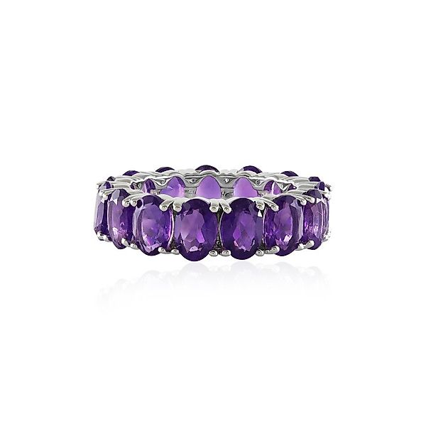 Cavill Silberring Anspruchsvoller Sambia Amethyst Silber günstig online kaufen