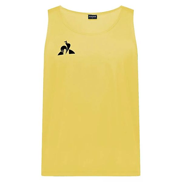 Le Coq Sportif Training Ärmelloses T-shirt S Yellow Fluo günstig online kaufen