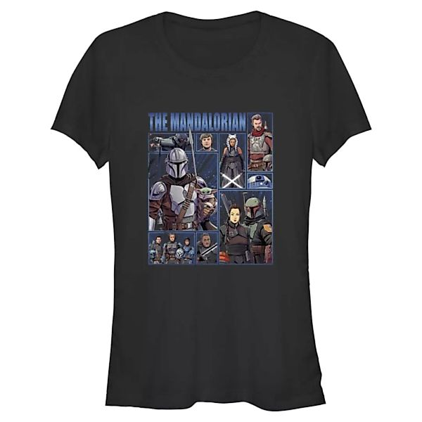 Star Wars - The Mandalorian - Gruppe Cast of Many - Frauen T-Shirt günstig online kaufen
