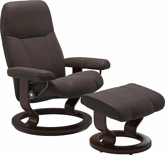 Stressless Relaxsessel "Consul" Relaxsessel mit Hocker, mit Hocker, mit Cla günstig online kaufen