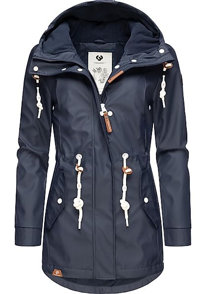 Ragwear Regenmantel "Monadis Rainy Intl.", modischer Regenparka mit kuschli günstig online kaufen