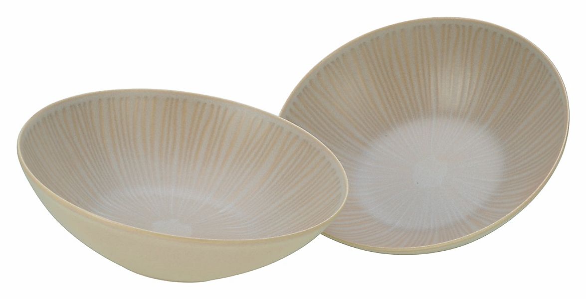 CreaTable Salatschüssel "Vesuvio, Salatschüssel 24 cm 2er Set" 2 Stk. aus S günstig online kaufen