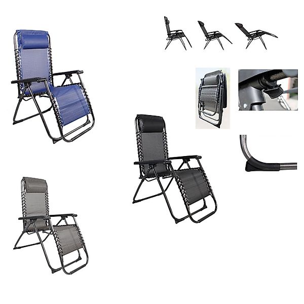 Mojawo Armlehnstuhl Comfort Relaxsessel Relaxstuhl klappbar günstig online kaufen