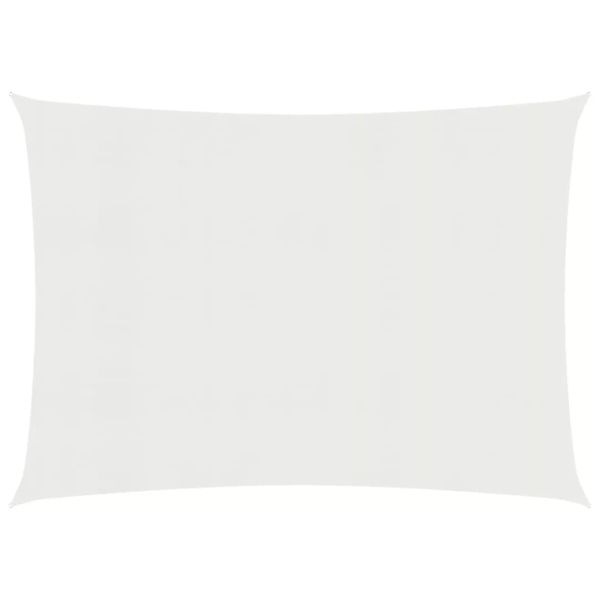 Sonnensegel 160 G/mâ² Weiß 3,5x4,5 M Hdpe günstig online kaufen