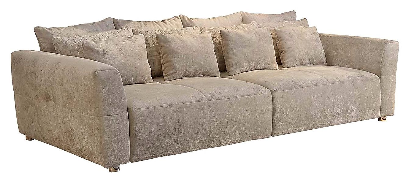 Jockenhöfer Gruppe Big-Sofa GULLIVER, Beige, Webstoff, günstig online kaufen