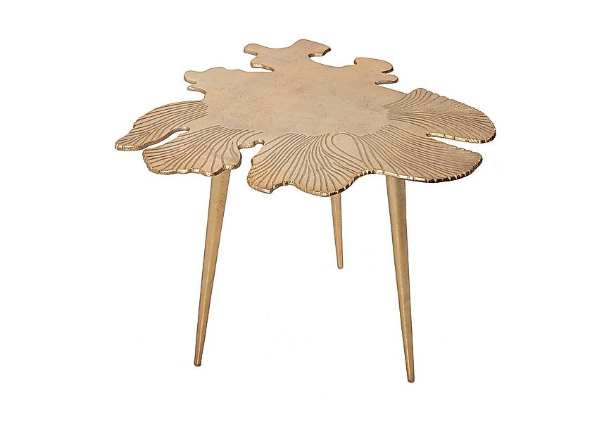 riess-ambiente Beistelltisch ABSTRACT LEAF 57cm gold (Einzelartikel, 1-St), günstig online kaufen