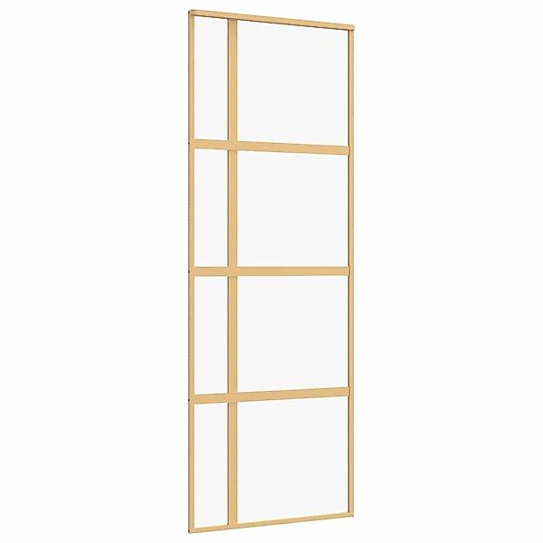 vidaXL Haustür Schiebetür Golden 76x205 cm günstig online kaufen