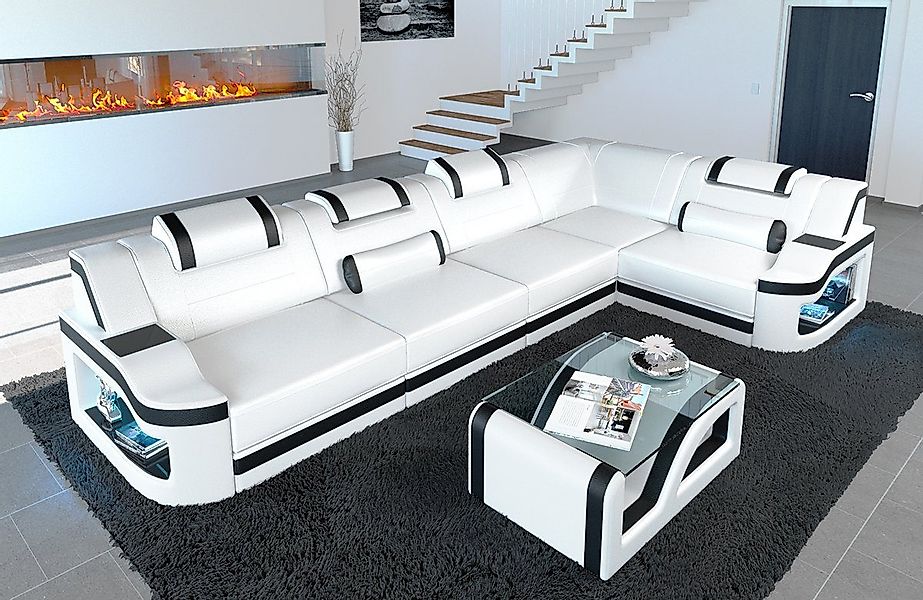 Sofa Dreams Ecksofa Ledersofa Padua L günstig online kaufen