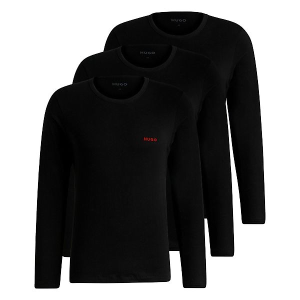 HUGO Unterziehshirt Langarmshirts RN Triplet (3-St., günstig online kaufen