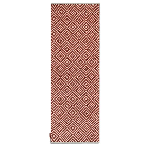 Diamond Teppich 70 x 200cm Burnt orange günstig online kaufen