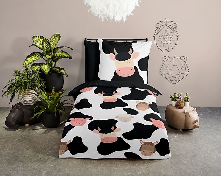 good morning Kinderbettwäsche "Marjolijn" 2 Stk. tlg. 100% Baumwolle, 135x2 günstig online kaufen