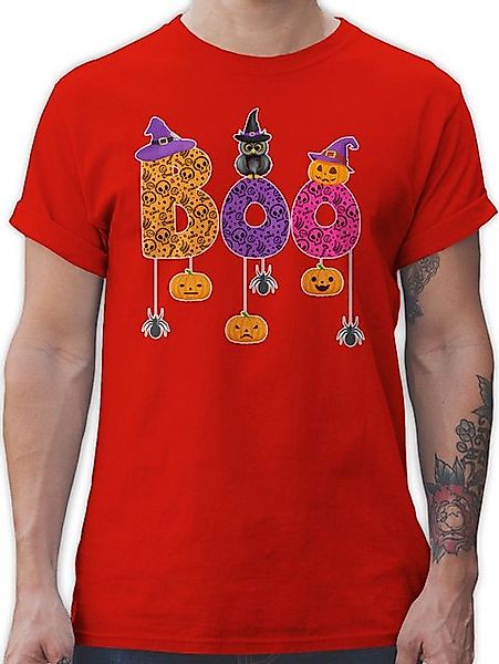 Shirtracer T-Shirt Boo Halloween I Spooky Halloween Halloween Kostüme Herre günstig online kaufen