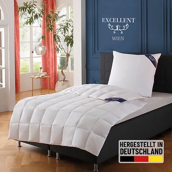 Excellent Daunenbettdecke »Wien, Bettdecken für Sommer und Winter, Decke«, günstig online kaufen