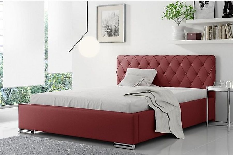 JVmoebel Polsterbett Bettrahmen Betten Schlafzimmer Doppelbett Ehebett Bett günstig online kaufen
