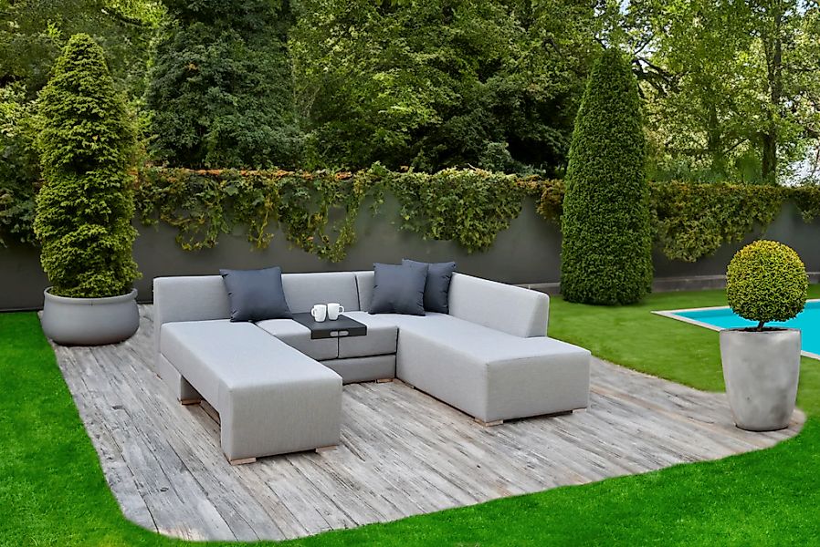 Garden Pleasure Gartenlounge-Set "WELLINGTON", (3 tlg.) günstig online kaufen