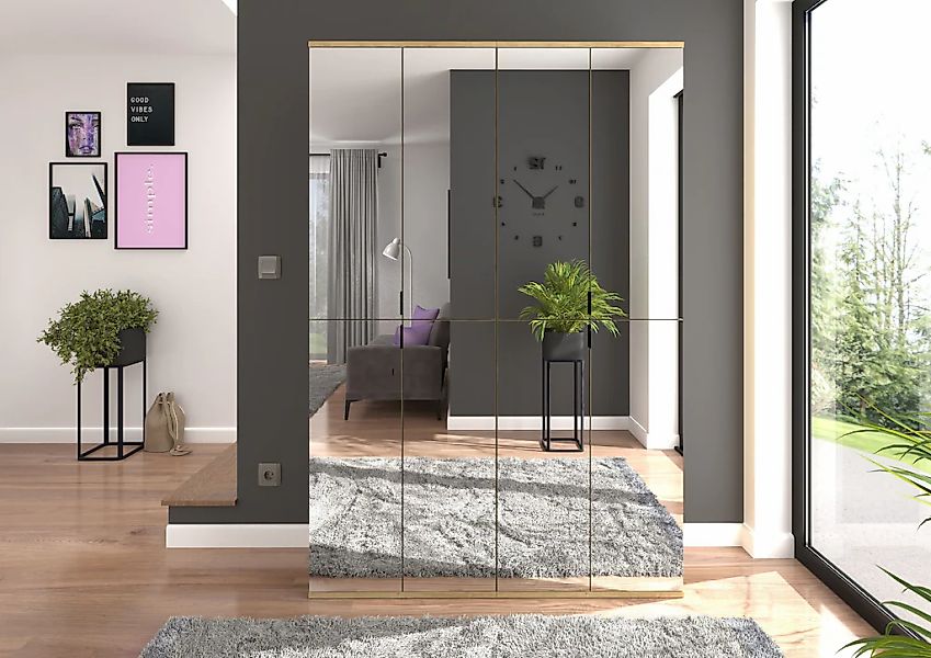 INOSIGN Garderoben-Set "Trondheim, Breite 122cm, best. aus 2 Schränken, 8 T günstig online kaufen