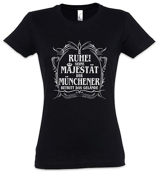 Urban Backwoods Print-Shirt Seine Majestät Der Münchener Damen T-Shirt Baye günstig online kaufen