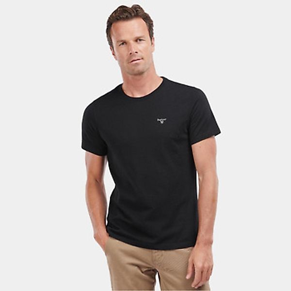 Barbour  T-Shirts & Poloshirts Essential sports tee - black günstig online kaufen
