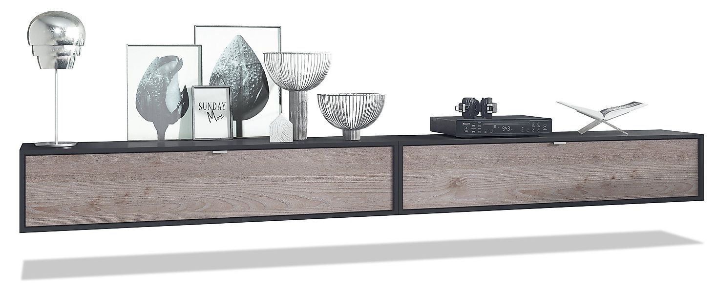 Vladon Lowboard Lana 1400 (2er-Set Tv-Kommode, günstig online kaufen