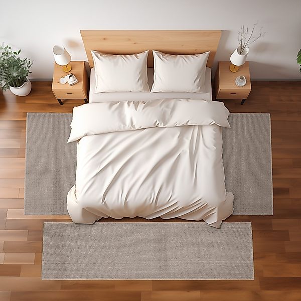 SIMPEX24 Kurzflor-Bettumrandung Bordüre Design, Höhe 7 günstig online kaufen