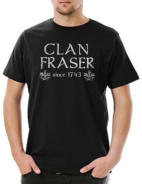 Urban Backwoods Print-Shirt Urban Backwoods Clan Fraser Herren T-Shirt (1-t günstig online kaufen